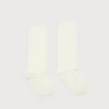 BOY Pepa London Plain high socks - Cream (0mths-10yrs)