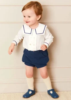 BOY Pepa London Plain high socks - Sand (0mths-10yrs)