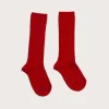BOY Pepa London Ribbed Knee Socks in Red (0mths-10yrs)