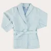 BOY Pepa London Rochester Striped Dressing Gown in Green (18mths-10yrs)