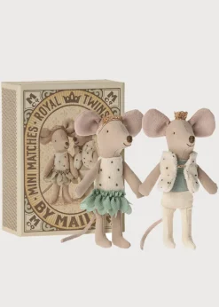 BOY Pepa London Royal Twin Mice in Matchbox