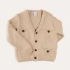 BOY Pepa London Safari Button Detail Cardigan in Camel (4-10yrs)