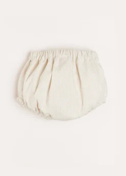 BOY Pepa London Striped Button Detail Bloomers in Beige (3mths-3yrs)