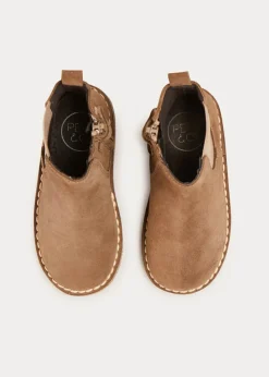 BOY Pepa London Suede Ankle Boots in Brown (24-34EU)