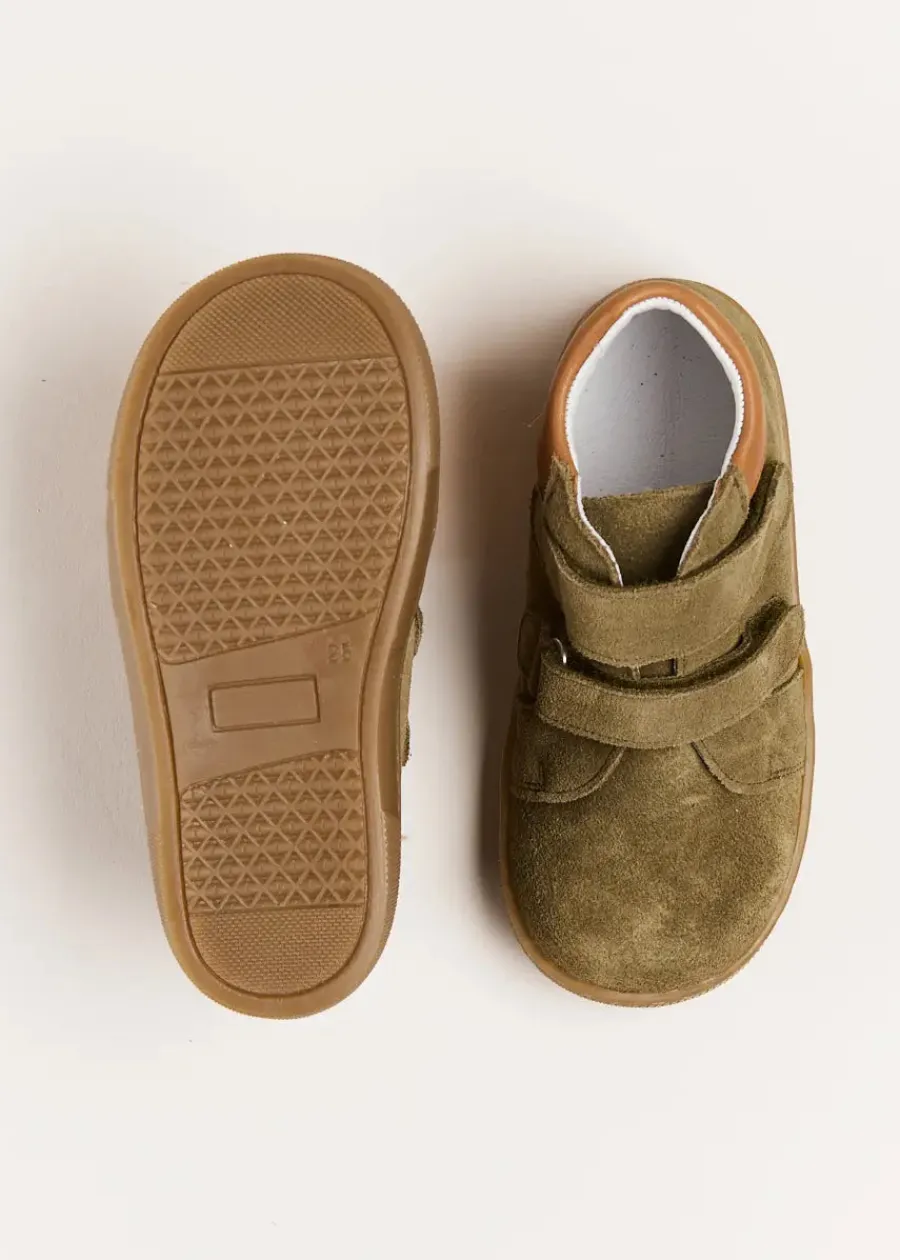 BOY Pepa London Suede Sneakers in Green (24-34EU)