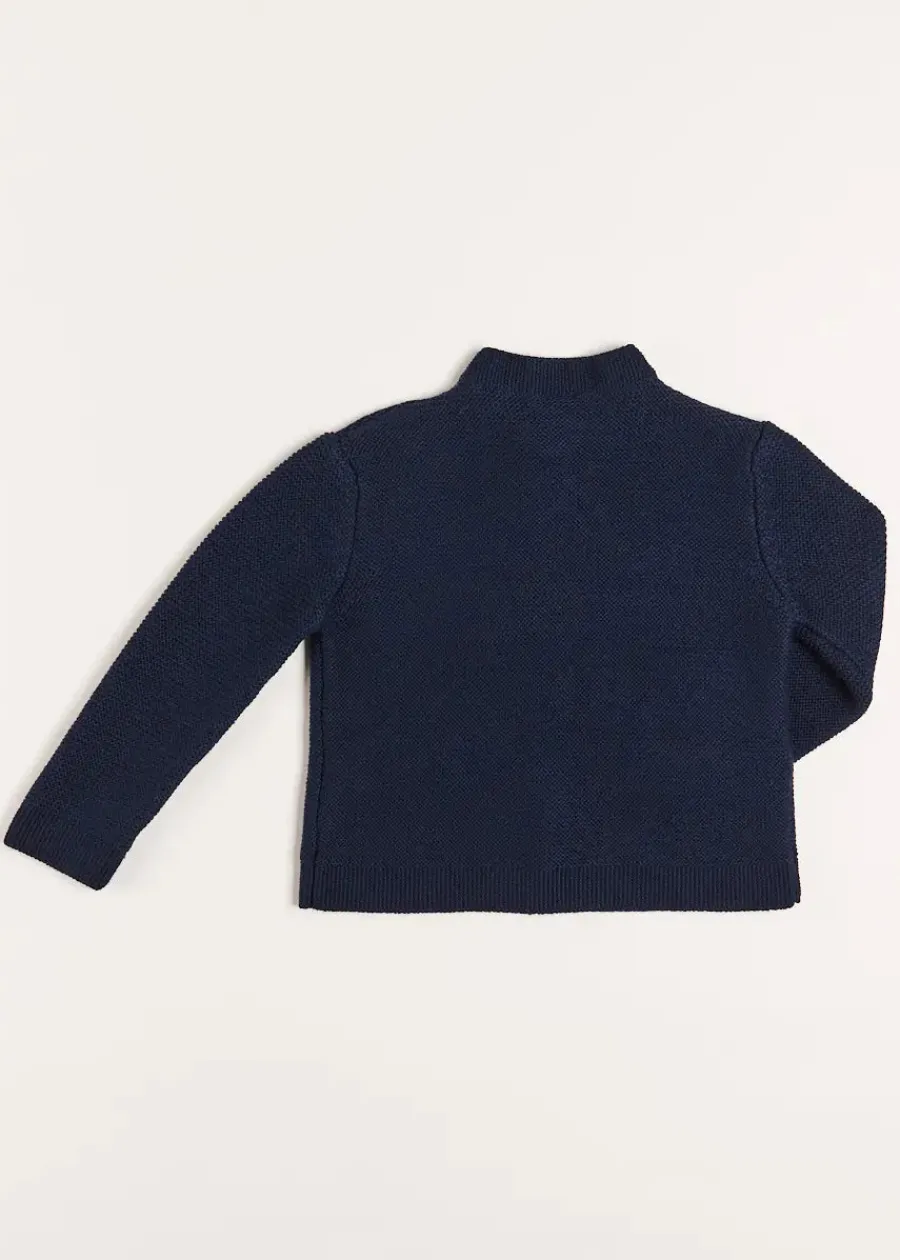 BOY Pepa London Toggle Fastening Cardigan in Navy (12mths-10yrs)