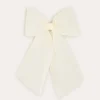 BOY Pepa London Tulle Long Bow Clip In Cream