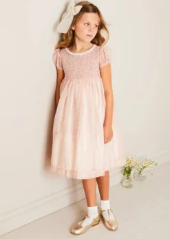 BOY Pepa London Tulle Long Bow Clip In Cream
