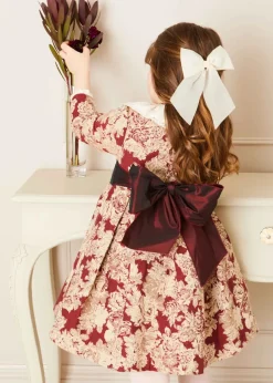 BOY Pepa London Tulle Long Bow Clip In Cream