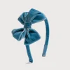 BOY Pepa London Velvet Hair-Band in Blue