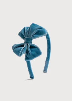 BOY Pepa London Velvet Hair-Band in Blue