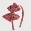 BOY Pepa London Velvet Hair-Band in Pink