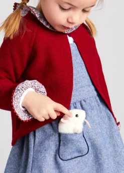 BOY Pepa London White Mouse Toy