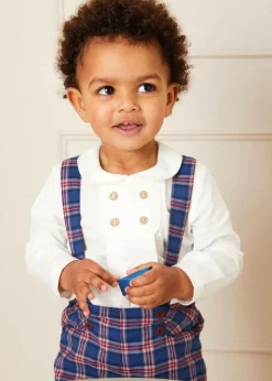 BOY Pepa London White Peter Pan Collar Shirt With Front Buttons (12mths-3yrs)