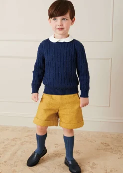 BOY Pepa London White Peter Pan Collar Shirt With Front Buttons (12mths-3yrs)