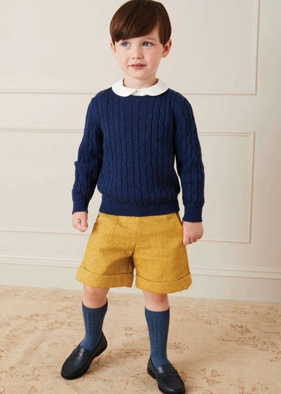 BOY Pepa London White Peter Pan Collar Shirt With Front Buttons (12mths-3yrs)