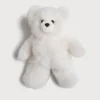 BOY Pepa London White Teddy Bear (100% Alpaca Fur)