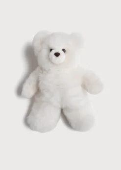 BOY Pepa London White Teddy Bear (100% Alpaca Fur)